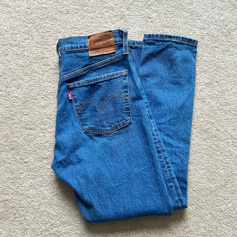 Levi's 501 S Women's Skinny Blue Jeans